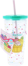 Afbeelding in Gallery-weergave laden, Pusheen 650ml Drinking Cup with Straw