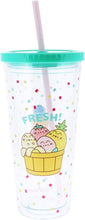 Afbeelding in Gallery-weergave laden, Pusheen 650ml Drinking Cup with Straw