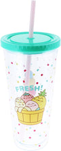 Afbeelding in Gallery-weergave laden, Pusheen 650ml Drinking Cup with Straw