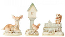 Carica l'immagine nel visualizzatore di Gallery, Heartwood Creek White Woodland Mini Animal Set By Jim Shore
