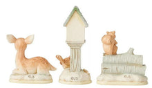 Carica l'immagine nel visualizzatore di Gallery, Heartwood Creek White Woodland Mini Animal Set By Jim Shore