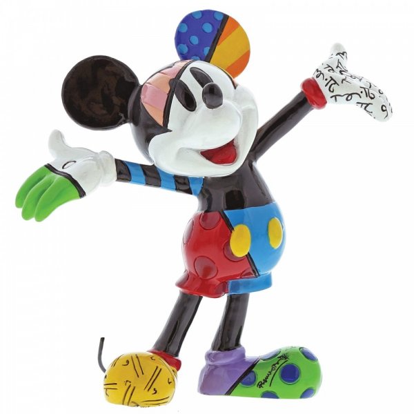 Romero Britto Disney Mickey Mouse Mini Figurine – The Celebrity Gift ...