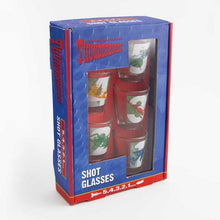 Load image into Gallery viewer, Thunderbirds Set of Five Shot Glasses
