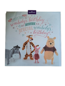 Wholesale Joblot - 6 pack of Hallmark Disney Pooh Bear Birthday Cards