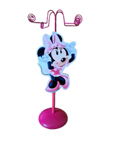 Load image into Gallery viewer, Minnie Mouse Wooden Jewellery Hanger Stand - Pink or Red
