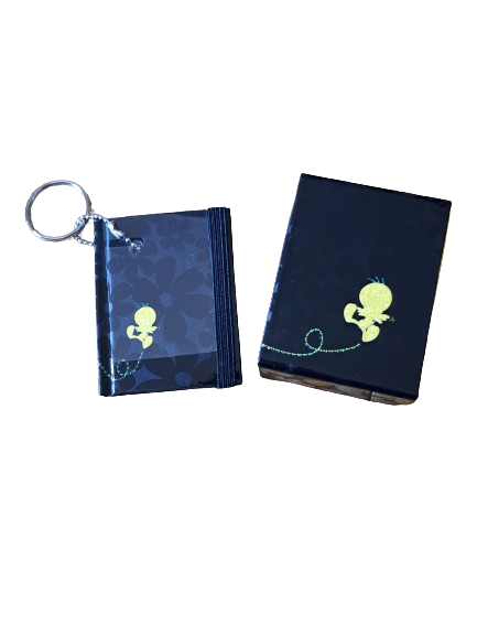 Tweety Notebook Keyring & Miniature Notebook Set