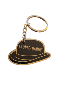 LAUREL & HARDY METAL KEYRING