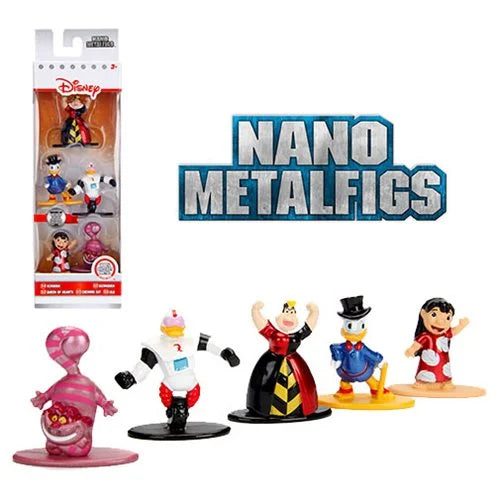 Disney Nano Metalfigs Die-Cast Mini-Figures 5-Pack