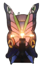 Afbeelding in Gallery-weergave laden, Tiffany Style Table Lamp Butterfly Glass Shade
