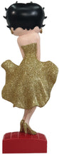Load image into Gallery viewer, Betty Boop Posing Gold Glitter Dress

