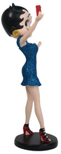Afbeelding in Gallery-weergave laden, Betty Boop Selfie - Blue Glitter 30cm
