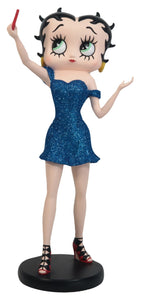 Betty Boop Selfie - Blue Glitter 30cm