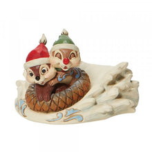 Load image into Gallery viewer, Disney Traditions Chip &amp; Dale Sledding Figurine
