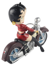 Load image into Gallery viewer, Betty Boop On Motorbike Red Jacket 31cm
