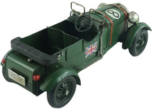 Załaduj obraz do przeglądarki galerii, Vintage British Racing Green Car - 32cm
