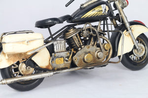Vintage Style Metal Indian Motorcycle