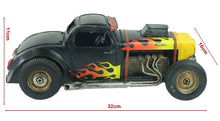 Load image into Gallery viewer, Black &amp; Yellow Hot Rod Truck - 32cm
