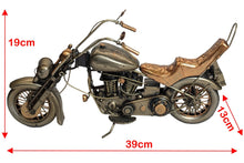 Load image into Gallery viewer, Easy Rider Chopper USA Motorcycle - Polished Metal - 39cm
