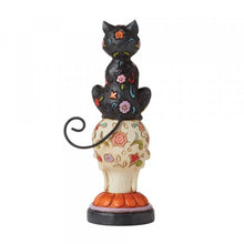 Load image into Gallery viewer, Day of the Dead Black Cat Figurine
