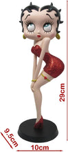 Charger l'image dans la galerie, Betty Boop Classic Pose (Red Glitter) 29cm
