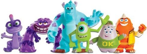 monsters university figures Disney Pixar Monsters University Scare Pairs Figures – The Celebrity Gift  Company