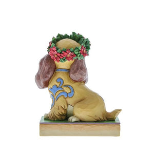 Jim Shore's Disney Traditions Lady Christmas Figurine