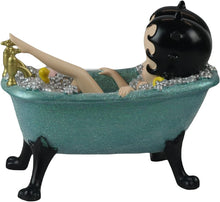 Load image into Gallery viewer, Betty Boop in Blue Bath Tub 20cm
