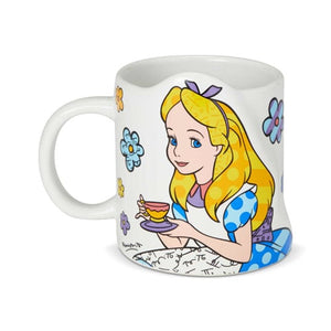 Disney Alice in Wonderland Mug by Romero Britto