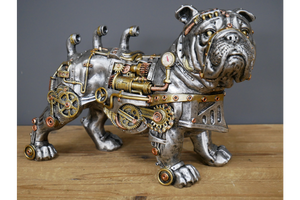 Steampunk Mechanical Bulldog
