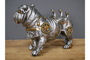 Steampunk Mechanical Bulldog