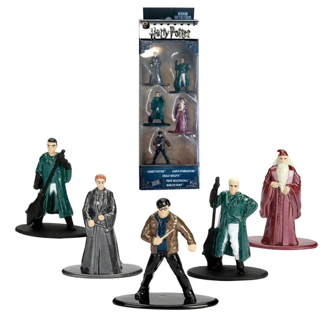 Harry Potter Nano Metalfigs Die-Cast Mini-Figures 5-Pack Set