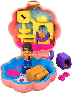 Polly Pocket Purrfect Playhouse Micro Playset