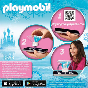 Playmobil 9353 Magic Playmogram 3D Winter Blossom Princess - The Celebrity Gift Company
