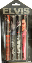 Cargar imagen en el visor de la galería, Elvis Presley Set Of 4 Pens
