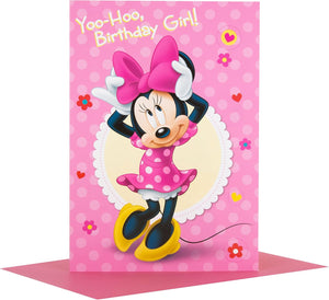 Wholesale Joblot Pack of 17 Hallmark Disney Minnie Mouse Birthday Cards