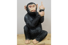 Załaduj obraz do przeglądarki galerii, Up Yours Monkey Resin Figurine
