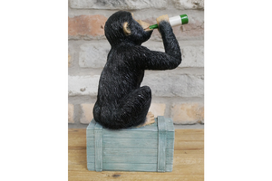Drunken Monkey Resin Figurine