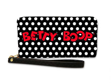 Load image into Gallery viewer, Betty Boop Polka Dot Purse with Wrist Strap
