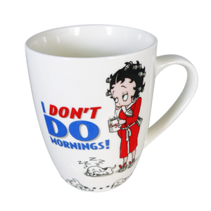 Betty Boop Ceramic  Mug - I Don't Do Mornings