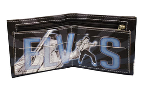 Elvis Presley Wallet - Black & Blue