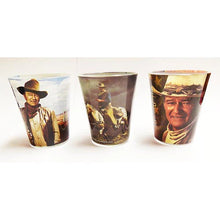 Load image into Gallery viewer, John Wayne 3 Piece Shot Glass Set
