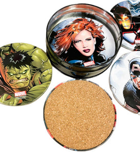 Marvel Collectors Tin Drinks Coaster