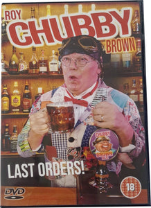 Roy "Chubby" Brown - "Last Orders" DVD - New 2025