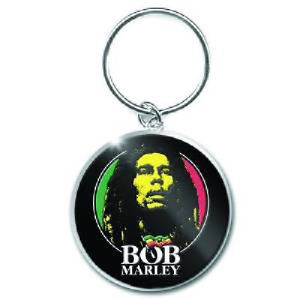 Bob Marley Metal Keyring