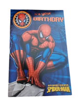 Cargar imagen en el visor de la galería, Wholesale Joblot - 12 pack of Spiderman Birthday Cards
