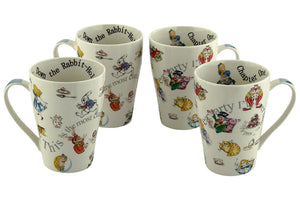 Alice in Wonderland - Alice & Friends Porcelain Mug