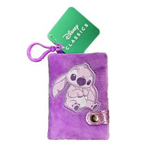 Afbeelding in Gallery-weergave laden, Disney Stitch or Angel Mini Plush Notebook and Pen Set
