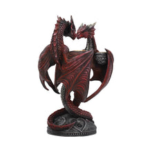 Carica l&#39;immagine nel visualizzatore di Gallery, Dragon Heart Anne Stokes Valentine’s Edition romantic gothic candle holder
