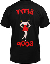 Load image into Gallery viewer, Betty Boop T-shirt with Reverse Print on Back
