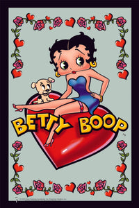 Betty Boop Mirror Sitting On Heart